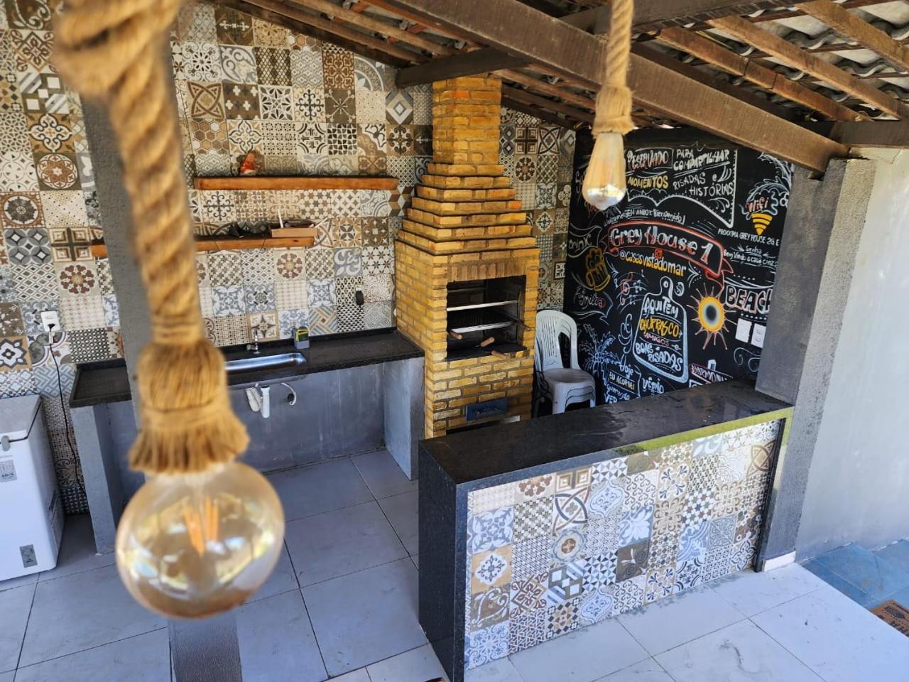 Grey House - Frente Para O Mar Em Carapibus Conde  Dış mekan fotoğraf